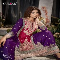 GULZAR LOHRI 2061-2063 DESIGNER EMBROIDERY READYMADE PAKISTANI 3PCS SUIT