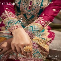 GULZAR LOHRI 2061-2063 DESIGNER EMBROIDERY READYMADE PAKISTANI 3PCS SUIT