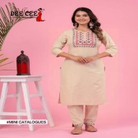 Dee Cee Miss India Wholesale Readymade Kurti With Pant And Dupatta