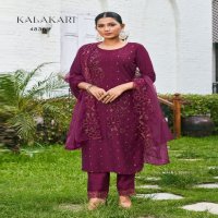 Rangoon Kalakari Wholesale Readymade 3 Piece Salwar Suits