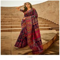 Rajtex Kashmiri Wholesale Modal Kashmiri Handloom Weaving Sarees