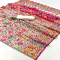 Rajtex Kashmiri Wholesale Modal Kashmiri Handloom Weaving Sarees