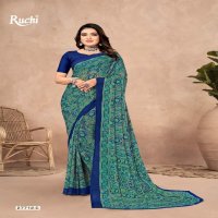 Ruchi Star Chiffon Vol-142 Wholesale Chiffon Printed Sarees