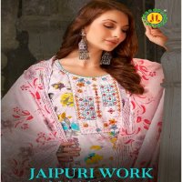 JT Jaipuri Work Wholesale Premium Work Suits Dress Material