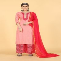 SEAMORE PADMAVATI ONE FULLSTITCH FANCY KURTI PANT DUPATTA SET