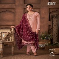 Amirah Gulnaz Vol-2 Wholesale Chinon Silk With Embroidery Work Straight Suits