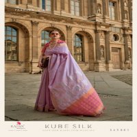 Rajtex Kube Silk Wholesale Soft Silk Handloom Sarees