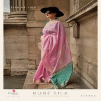 Rajtex Kube Silk Wholesale Soft Silk Handloom Sarees