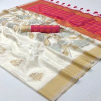 Rajtex Kube Silk Wholesale Soft Silk Handloom Sarees