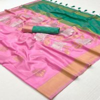 Rajtex Kube Silk Wholesale Soft Silk Handloom Sarees