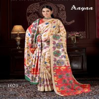 Aayaa Pashmina Vol-3 Wholesale Winter Sarees Collection