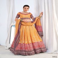 Alfaaz Siya Wholesale Chinon Fabric Designer Lehengas