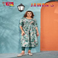 Ambika Jawan Vol-3 Wholesale Mill Print Ghera Tops Combo