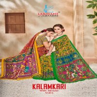 Lakhani Kalamkari Vol-5 Wholesale Pure Cotton Sarees