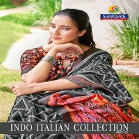 SIDDHANTH WEAVES INDO ITALIAN COLLECTION AMAZING COTTON BASE FANCY SAREES