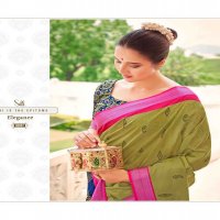 SIDDHANTH WEAVES BLOUSE COLLECTION ADORABLE FESTIVE WEAR FANCY SAREES