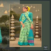 SIDDHANTH WEAVES HARBOUR COLLECTION 31001-31008 FESTIVE WEAR FANCY SAREES