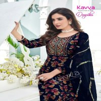 Kavya Deepika Vol-8 Wholesale Ready Made 3 Piece Dresses