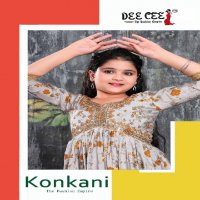 Dee Cee Konkani Wholesale Modal Chanderi Kurtis With Pant And Dupatta Combo