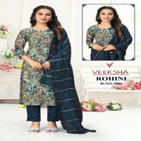 Veeksha Rohini Wholesale Readymade Kurti With Pant And Dupatta