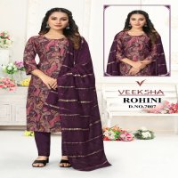 Veeksha Rohini Wholesale Readymade Kurti With Pant And Dupatta