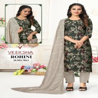 Veeksha Rohini Wholesale Readymade Kurti With Pant And Dupatta