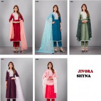 Jivora Shyna Wholesale Readymade 3 Piece Salwar Suits