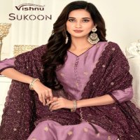 Vishnu Sukoon Wholesale Vichitra Blooming Dress Material