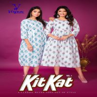 Viyaa Kit Kat Vol-1 Wholesale Cotton With Hand Work Kurtis