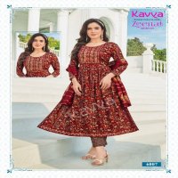 Kavya Zeenat Vol-6 Wholesale Naira Cut Ready Made Salwar Suits