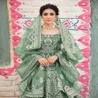 KB-1071 Wholesale Bridal Designer Anarkali Gowns Suits