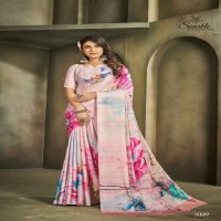 Charmi Fashion Raina Wholesale Japan Crepe Ethnic Sarees