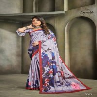 Charmi Fashion Raina Wholesale Japan Crepe Ethnic Sarees