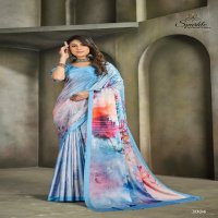 Charmi Fashion Raina Wholesale Japan Crepe Ethnic Sarees