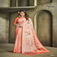 Charmi Fashion Raina Wholesale Japan Crepe Ethnic Sarees