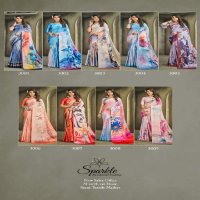 Charmi Fashion Raina Wholesale Japan Crepe Ethnic Sarees