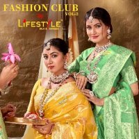 Lifestyle Fashion Club Vol-2 Wholesale Ethnic Sarees