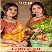 Lifestyle Festival Gift Wholesale Ethnic Sarees