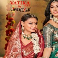 Lifestyle Vatika Vol-3 Wholesale Ethnic Sarees