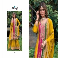 Your Choice Gold Wholesale Designer Readymade Free Size Stitched Suits