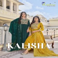 Karissa Kalisha Wholesale Readymade Kurti With Pant And Dupatta