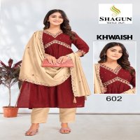 Shagun Textile Khwaish Wholesale Readymade Alia Cut Salwar Suits