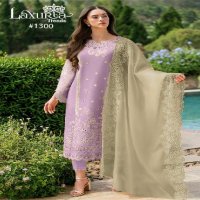 LAXURIA 1300 READYMADE PAKISTANI TOP BOTTOM DUPATTA DIWALI SPECIAL CATALOG