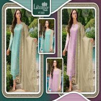 LAXURIA 1300 READYMADE PAKISTANI TOP BOTTOM DUPATTA DIWALI SPECIAL CATALOG