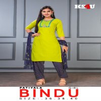 KS4U Bindu Wholesale Girl Readymade Patiyala Suits