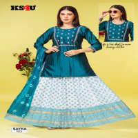 KS4U Sayra Wholesale Skirt Pattern Readymade Salwar Suits