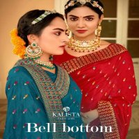 Kalista Bell Bottom Wholesale Function Wear Ethnic Sarees