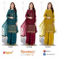 Fepic Rosemeen C-1714 Wholesale Pakistani Concept Pakistani Suits