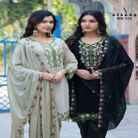 Afsana 121 Wholesale Designer Embroidered Readymade Salwar Suits