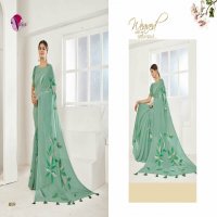 HT Venice Flora Wholesale Georgette With Brush Print Ethnic Sarees